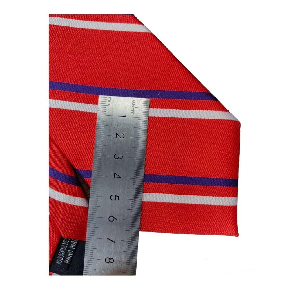 Red Striped White Blue Tie Rbd Rebel Inspired