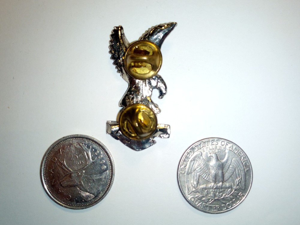 1970s HONDA Motorcycle Eagle Lapel Hat Pin