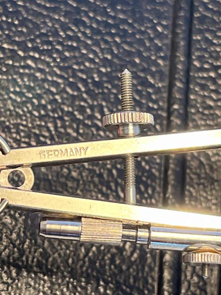 Vintage German Engineering Drafting Tools Set with Case #510 Made in Germany