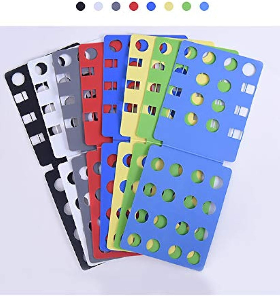 Kids T-Shirt Folding Board - Fast Laundry Organizer for Easy Storage