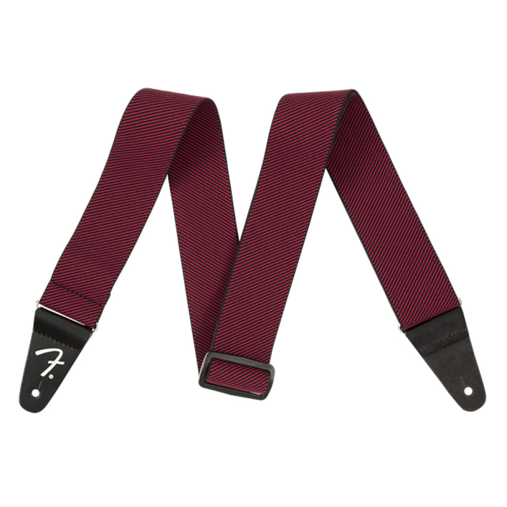 Fender WeighLess Guitar Strap - Red Tweed