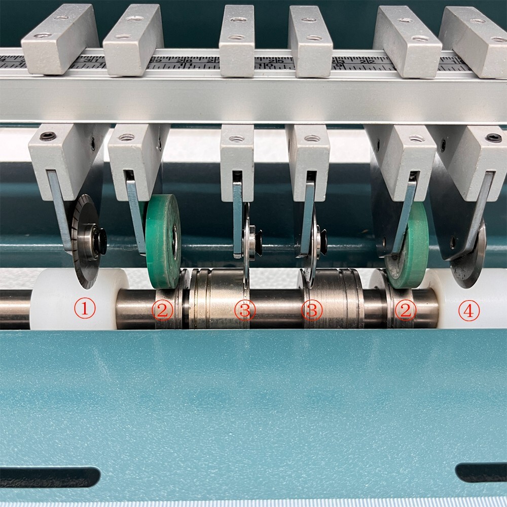 18in Electric Indentation Machine Workbench Cut Paper Folding Machine Commercial