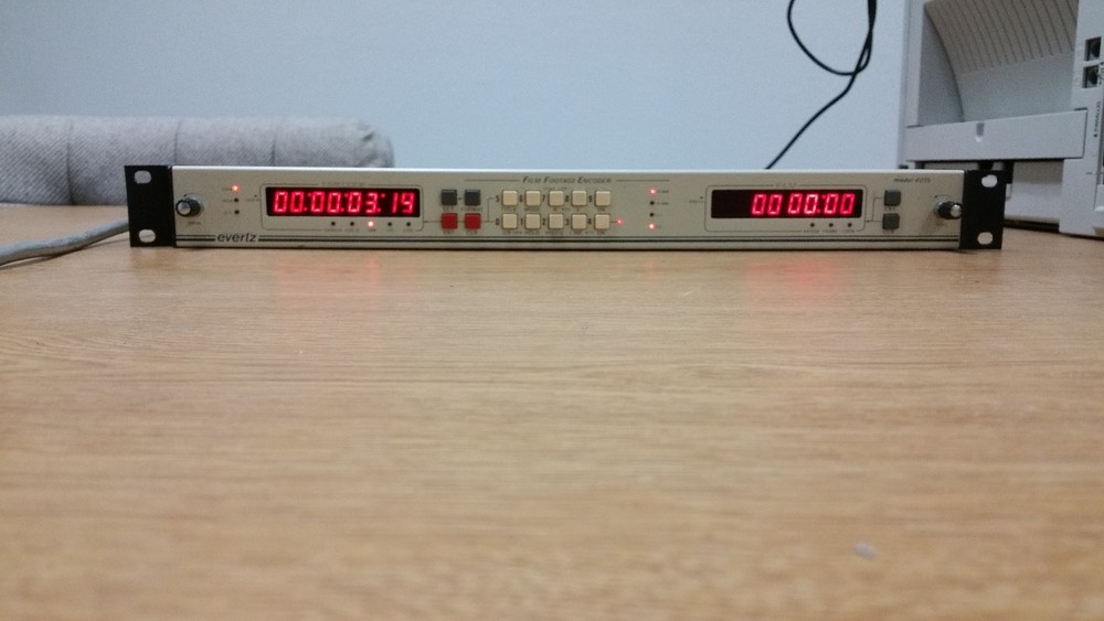 EVERTZ MODEL 4015N RDE FILM FOOTAGE ENCODER
