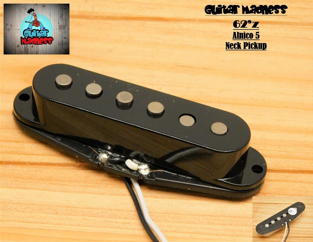 G.M. 62'z Alnico 5 Neck Pickup (Black)