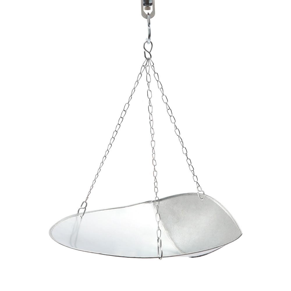 Double-Sided Dial Mechanical Hanging Scale with Scoop/Chain for Kitchen 22LBS