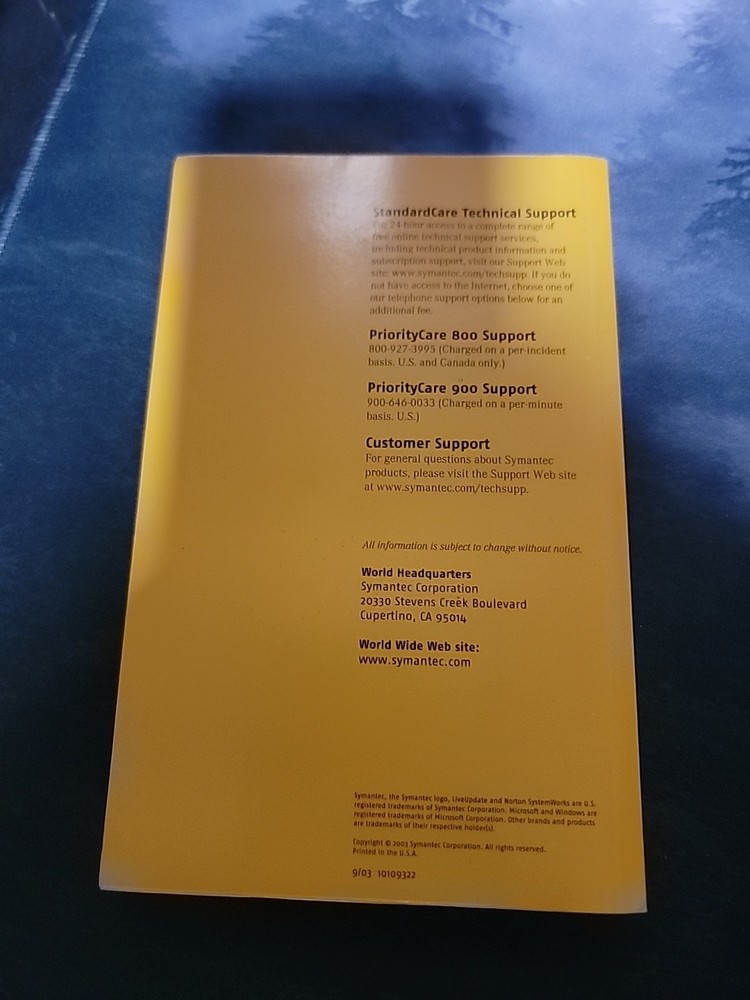 Symantec Norton System Works 2004 Software Manual USERS GUIDE