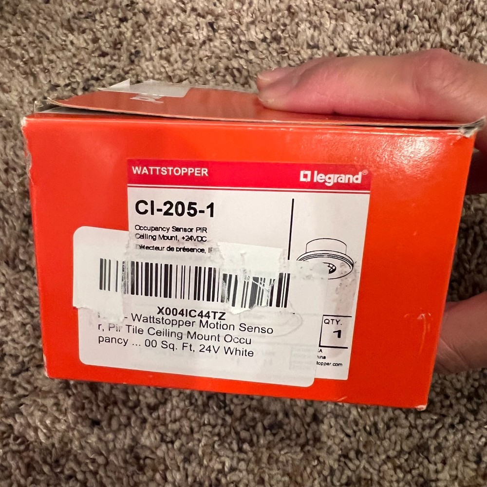 WattStopper CI-205-1 Ceiling Motion Sensor - White