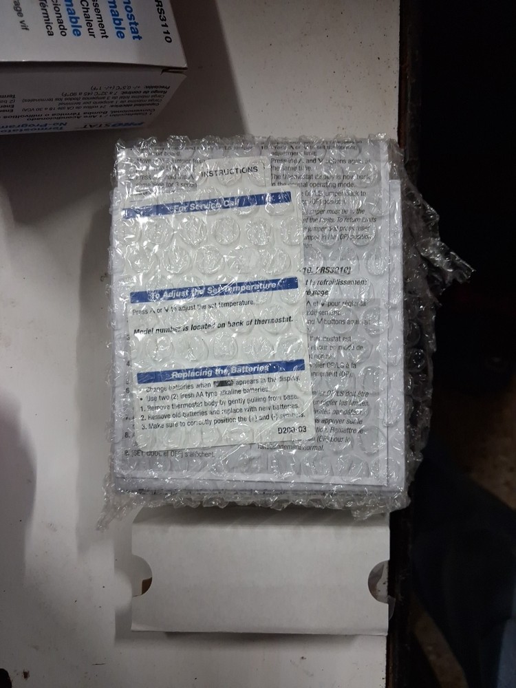 Prostat Non-Progammable Thermostat PRS3210. 1127