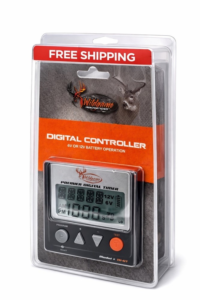 WILDGAME INNOVATIONS Digital Controller Timer 6V OR 12V Battery Operation -TH-DT