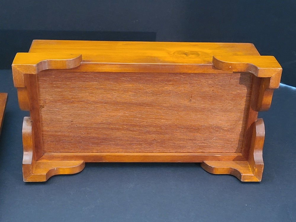 Decoative Wood Chest Box With Removable Lid