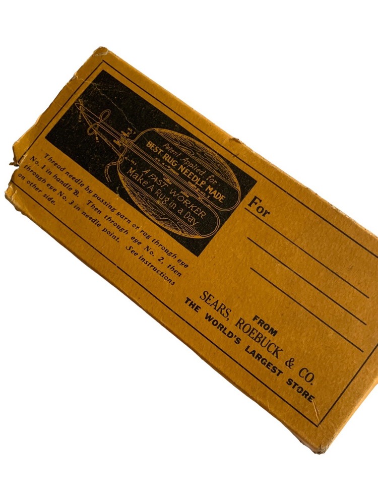 Punch Needle Tool Sears, Roebuck & Co Rug Making Tufted Rug Adjustable Tool