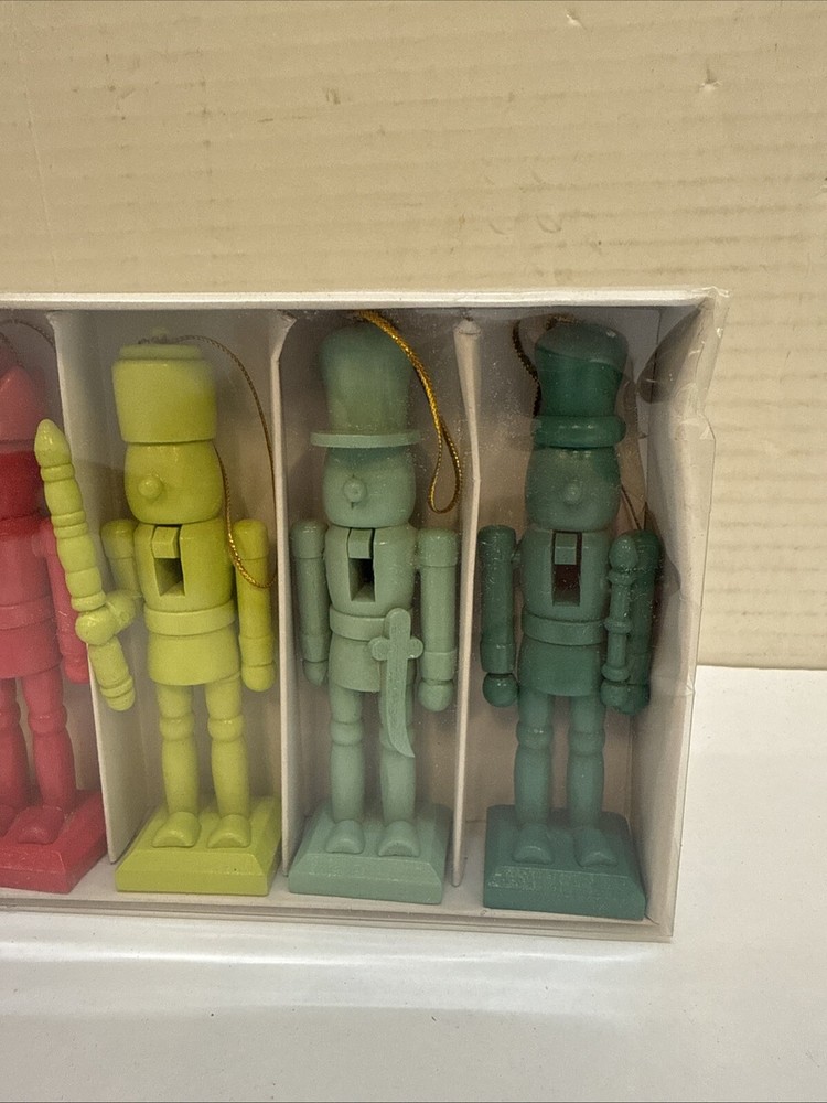 Colorful Nutcrackers 5” - Set of 6