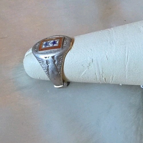 WWII Sons In Service Sterling Ring