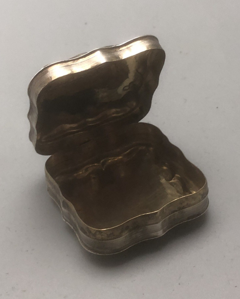 Victorian Dutch Silver Box 23g 1875 CZX
