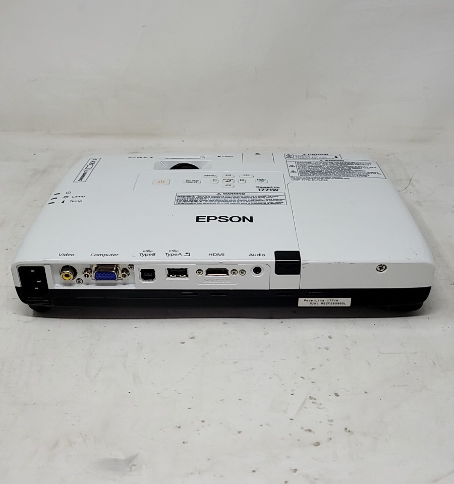 EPSON H477A LCD Projector Lamp hours 186