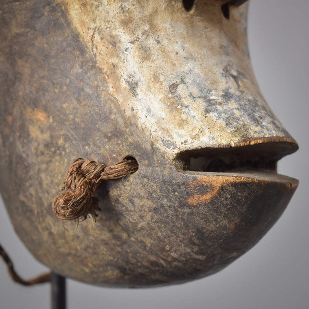 Ngbandi Mask on Custom Stand Congo