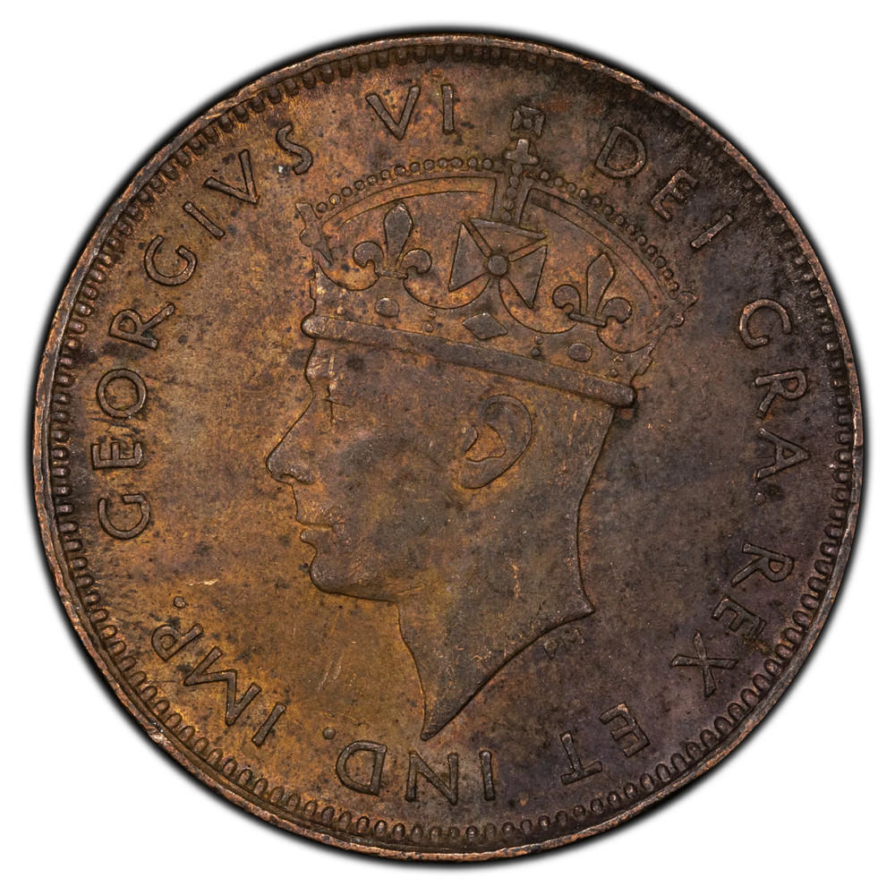Newfoundland 1944-C 1 Small Cent Coin - EF