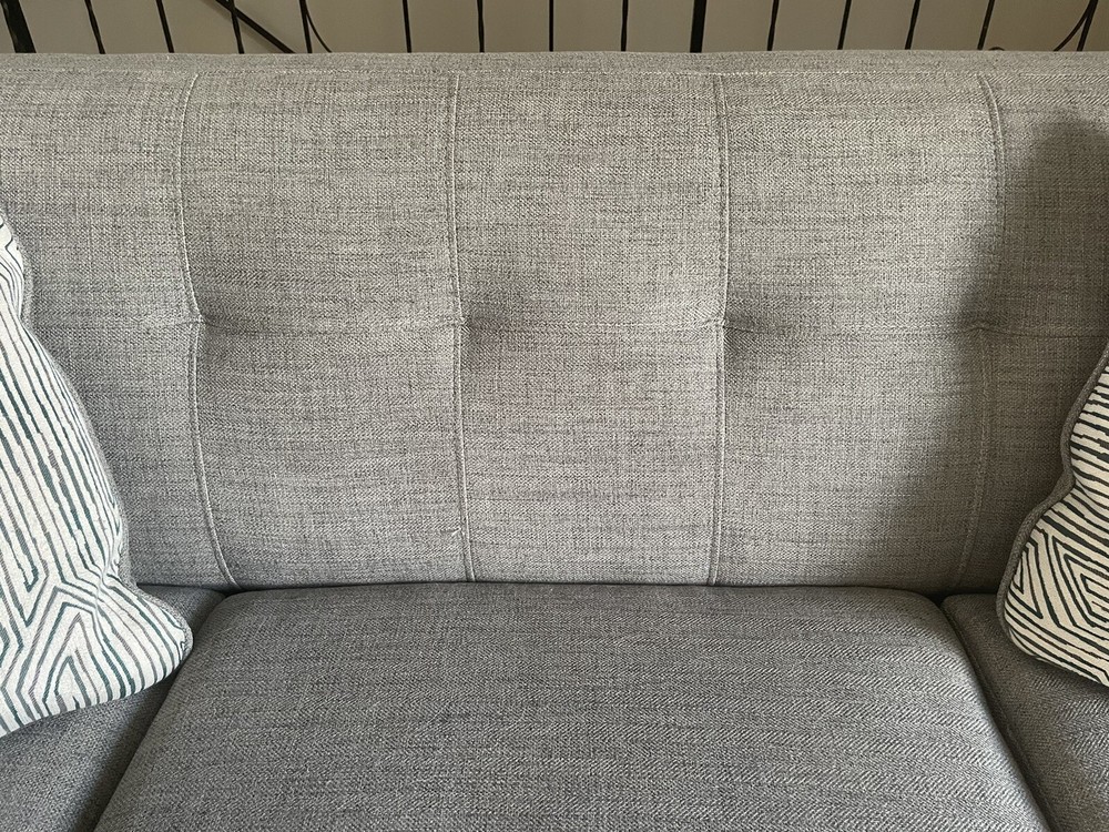 Grey couch / sofa