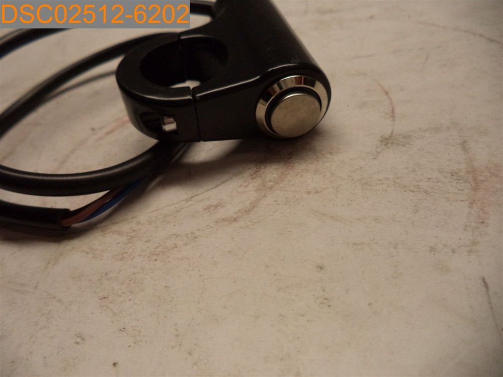 Motorcycle Black Handlebar Mount Headlight Button X001RKMS2L