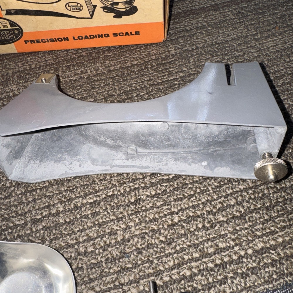LYMAN Model D-5 Precision Loading Scale ~ Made by Ohaus in the U.S.A.1