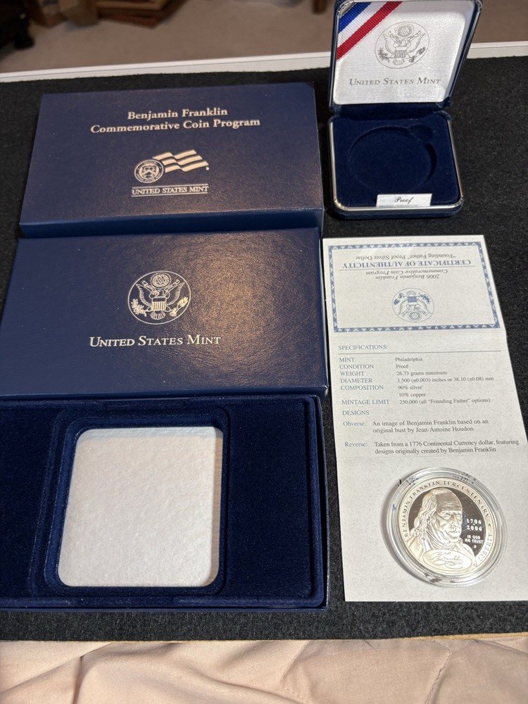 Benjamin Franklin 2006-P Commemorative