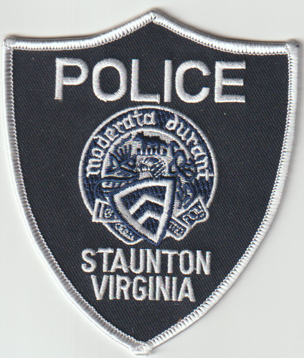 Staunton VA non shield shape patch