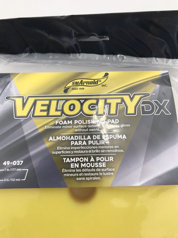 SM Arnold Velocity DX Buffing pad 7" Minor surface defects 2pck