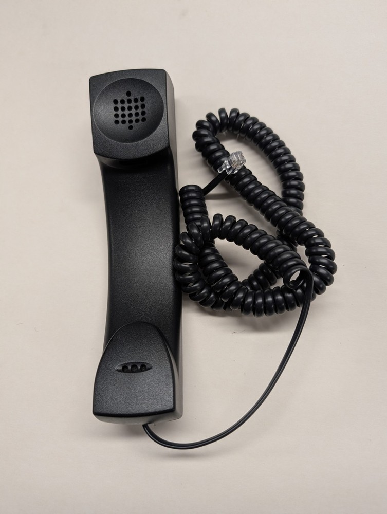 POLYCOM Telephone Handset HD Voice Excellent Condition Black