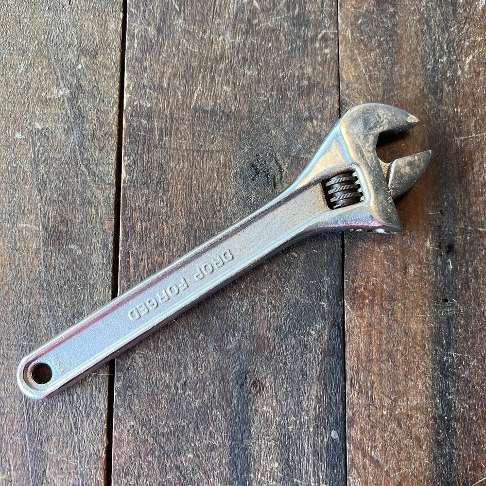 8 Inch Drop Forged Adjustable Wrench