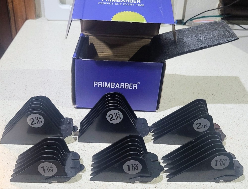 Primbarber 6 Piece Mega Clipper Guards Set