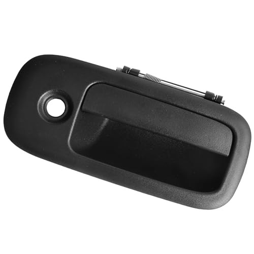 Exterior Door Handle | Outside Passenger Side | Compatible Black Rear Right
