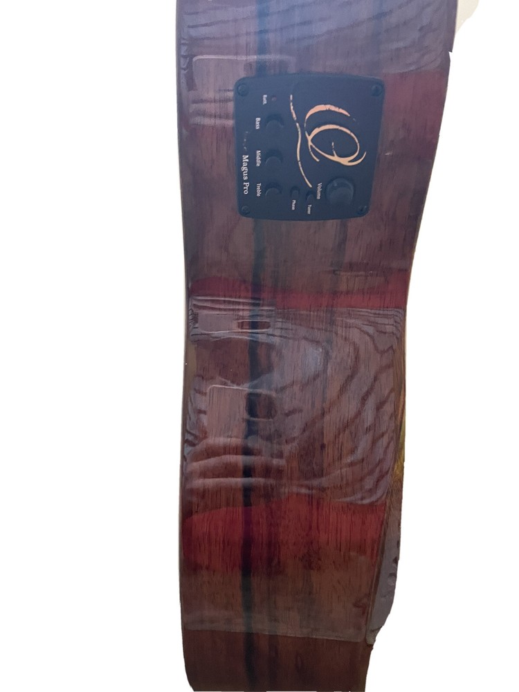 ortega striped suite c/e classical guitar