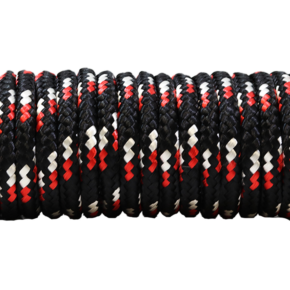 3/8" x 75' Utility Diamond Braided Polypropylene Multi Purpose Rope - BoxerTool