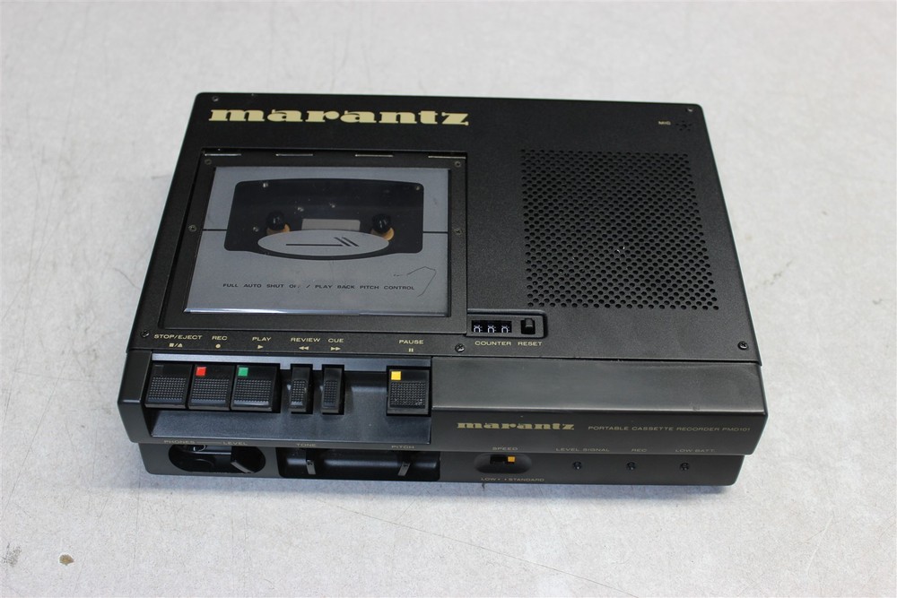 Marantz Portable Cassette Recorder PMD101