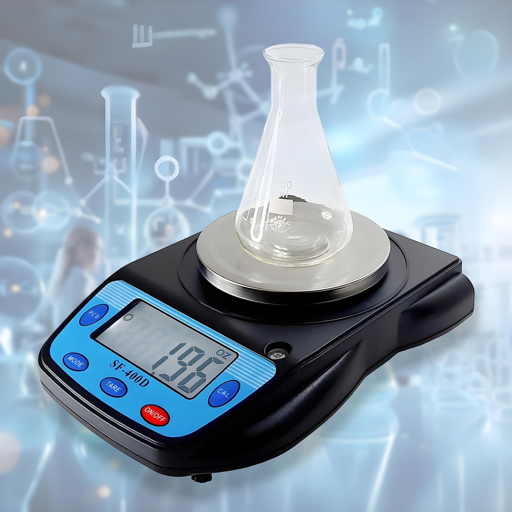 Science Digital Scale Electronic Lab Balance Precision 0.01g Accuracy Laborat...