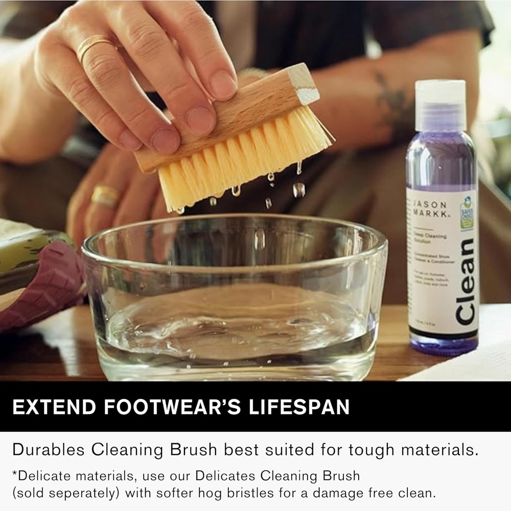 Jason Markk Shoe & Sneaker Deep Cleaning Solution Essential Kit, 4 fl oz