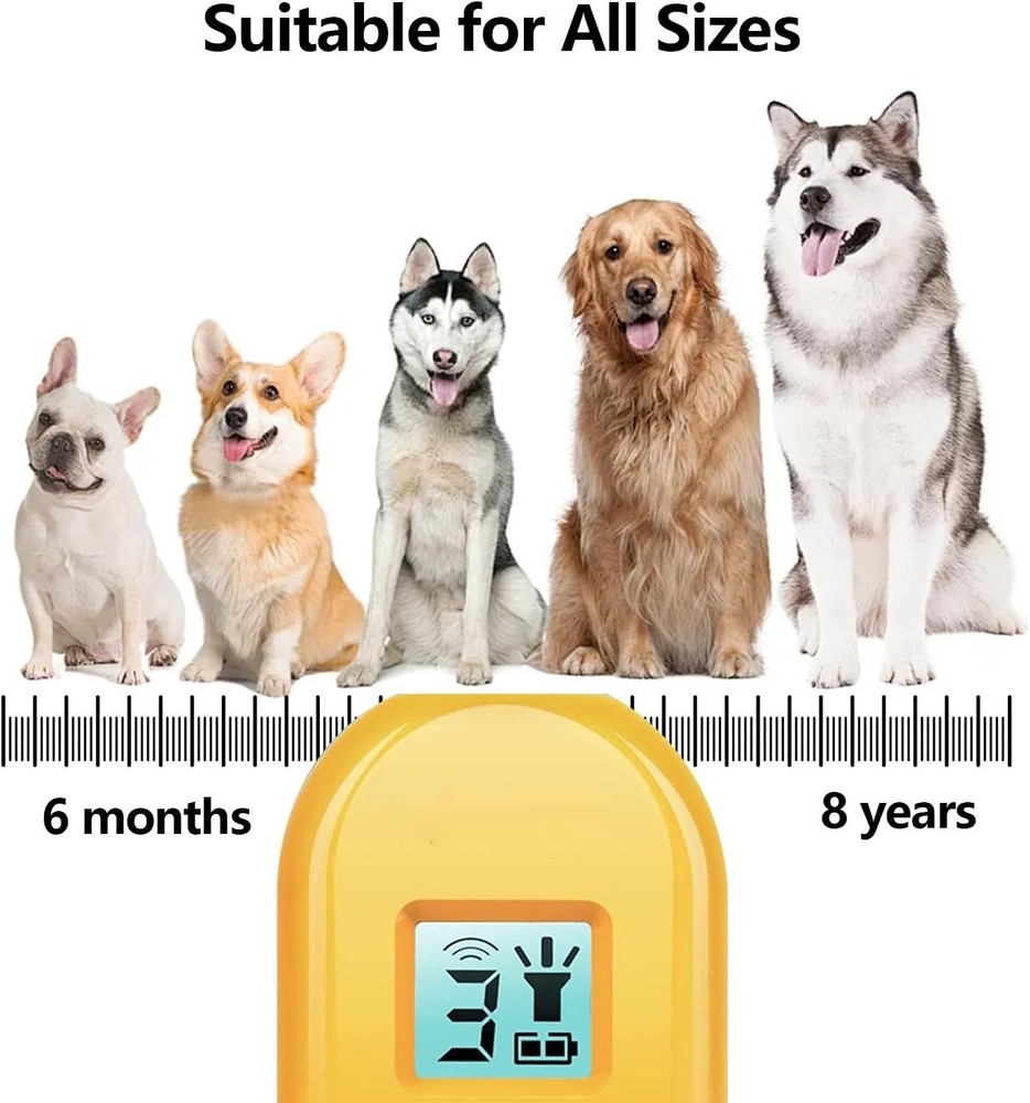 Ultrasonic Dog Repeller Anti Bark Device Stop Barking Humane Pet Training Tool