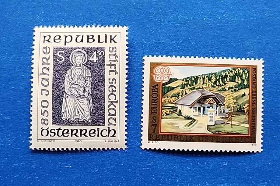 Austria Stamps, Scott 1502-1503 Complete Sets MNH