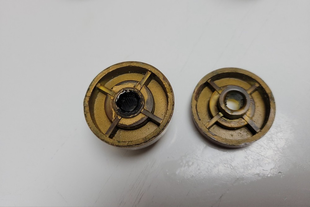 Firestone Radio Cabinet Tuning Knobs Door Pulls Vintage Metal Plastic