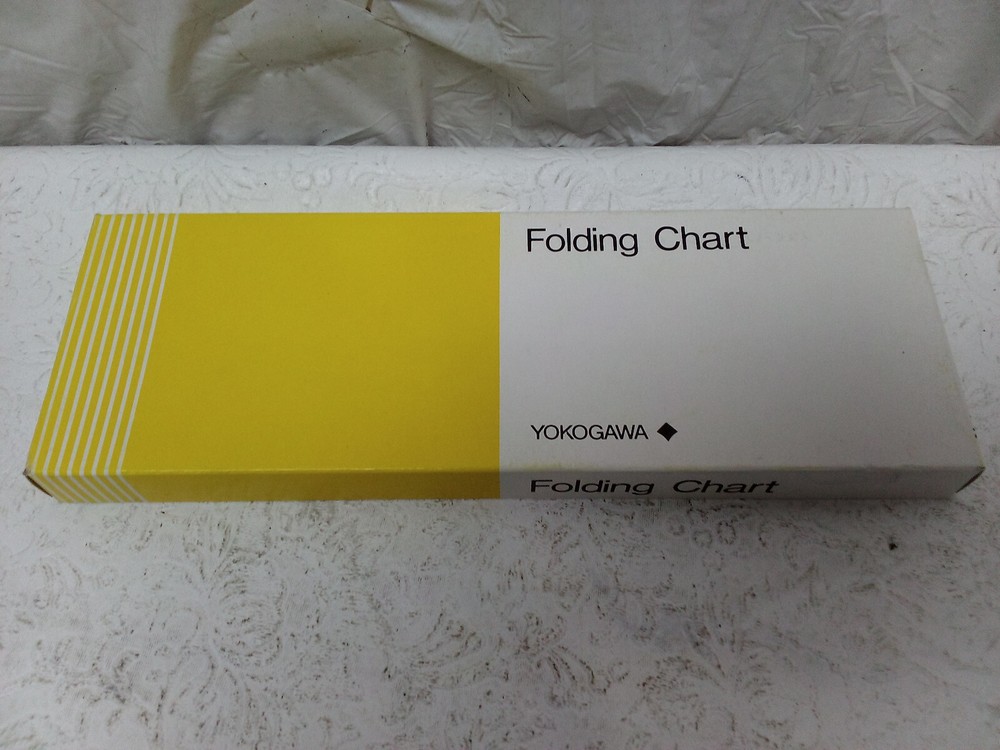 YOKOGAWA FOLDING CHART Model B9855AY - OPEN BOX