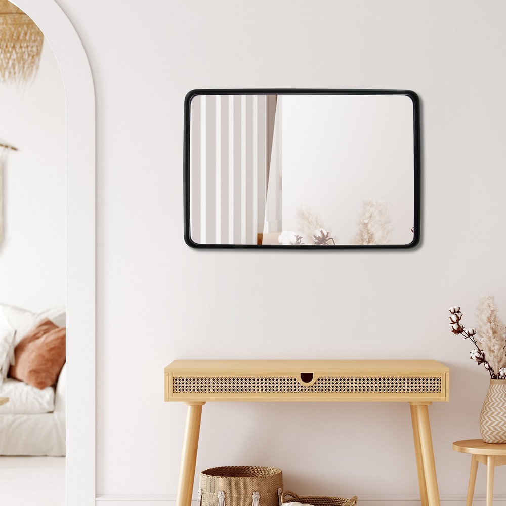 36"X24" Wall Mount Bathroom Mirror Rectangular Vanity Mirror Vertical Horizontal