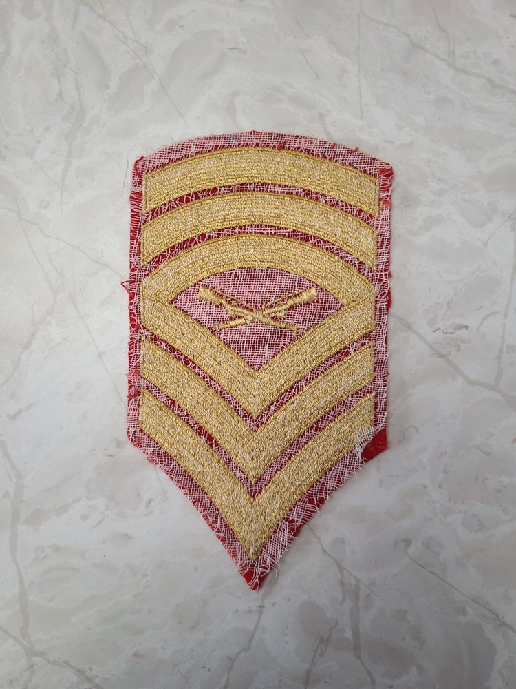 Marine Corps Master Sergeant MSGT E8 Patch