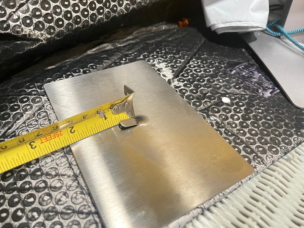 Stainless rectangular Magnetic single point Hook 6"Lx 4"W(4A)