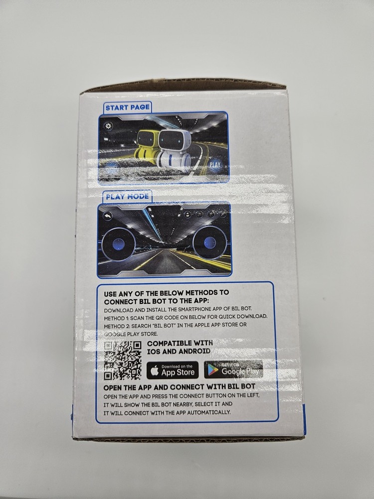 Bilbot Bluetooth Interactive Listening Robot Wireless or Voice Control