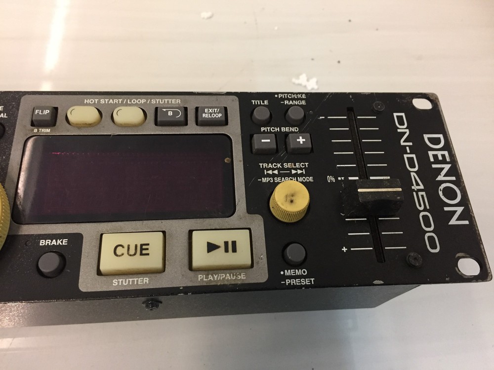 Denon DN-D4500 Remote Controller RC-D45 - Professional DJ CD/MP3 Control Unit