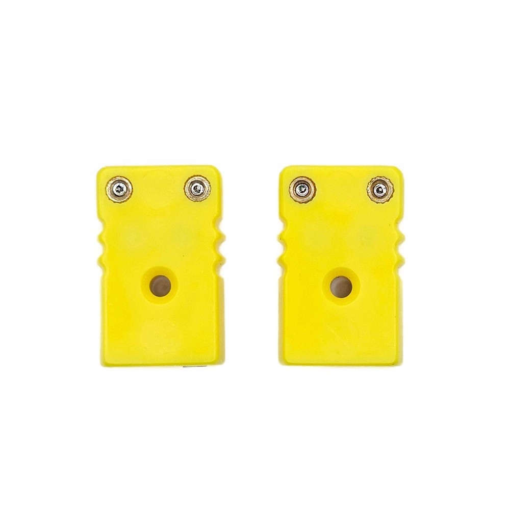 Type K Miniature Thermocouple Connectors - Female, 2-Pack