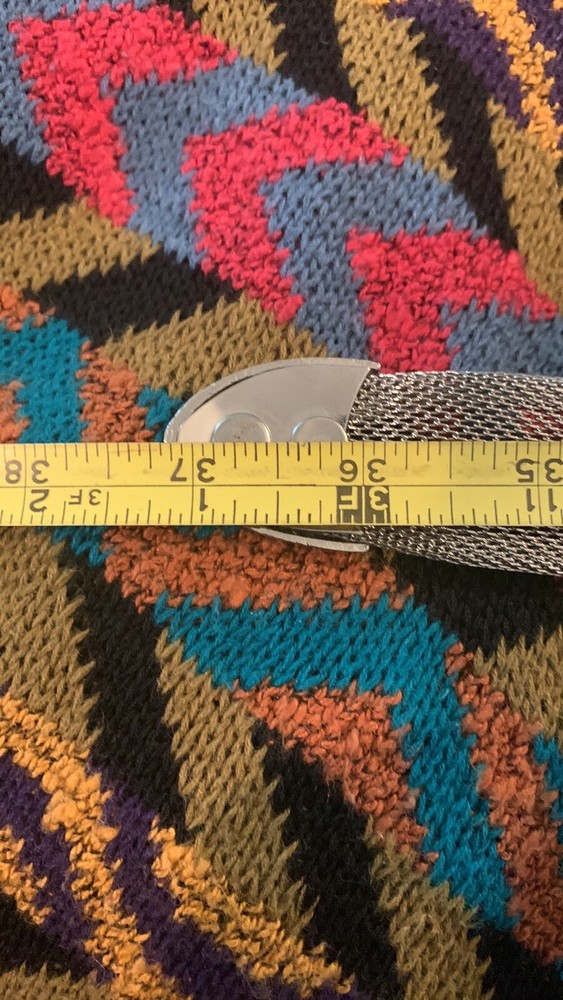 Axessorium leather & metal belt M/L