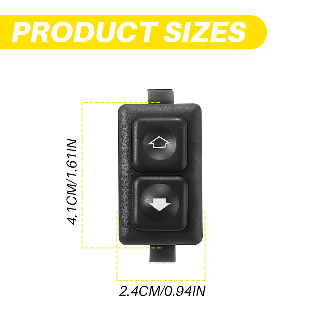 Set 4 pcs Illuminated Power Window Switch For E23 BMW E24 E28 E30 61311381205