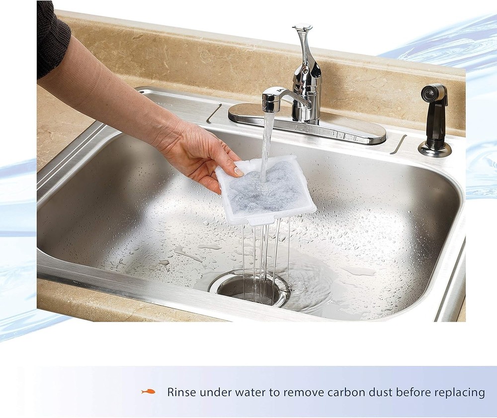 High-Performance 3-Pack Large Filter Cartridges with Even Carbon Distribution