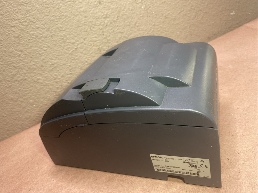 Epson TM-U220B M188B POS Receipt Printer ( Untested/ For Parts )